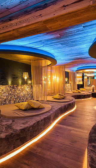 Ruheraum im Emotion Spa des Wellnesshotel Winzer