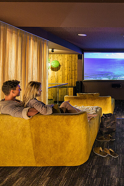 Wellnesskino im Emotion Spa im Hotel Winzer